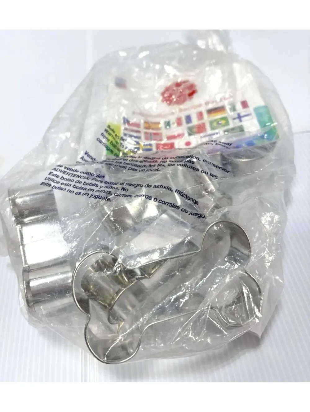 Ann Clark Cookie Cutters Bone Set 5pc USA Dog Bone Shaped Baking Cutters Tools